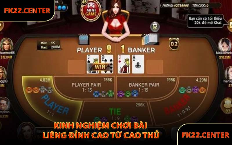 Kinh Nghiệm Chơi Bài Liêng Đỉnh Cao Từ Cao Thủ